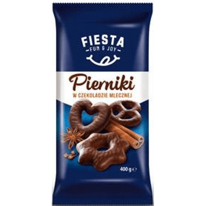 Fiesta Gingerbread in Milk Chocolate, 400 g