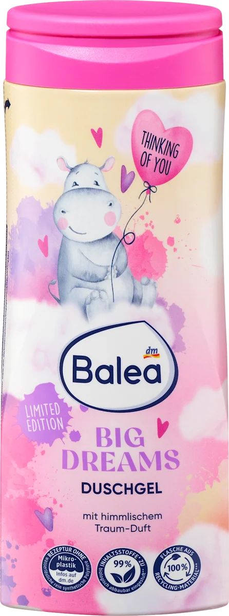 Balea Big Dreams Shower Gel, 300 mL
