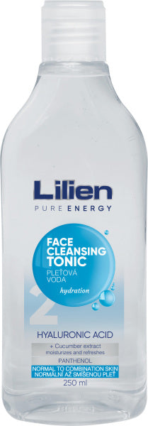 Lilien Hyaluronic Acid Cleansing Facial Toner, 250 mL
