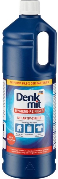 Denkmit Chlorine Hygienic Surface Disinfectant Cleaner, 1.5 L