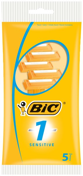 BIC Single-Blade Razors, 5 pcs