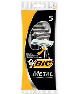 BIC Metal Razors, 5 pcs