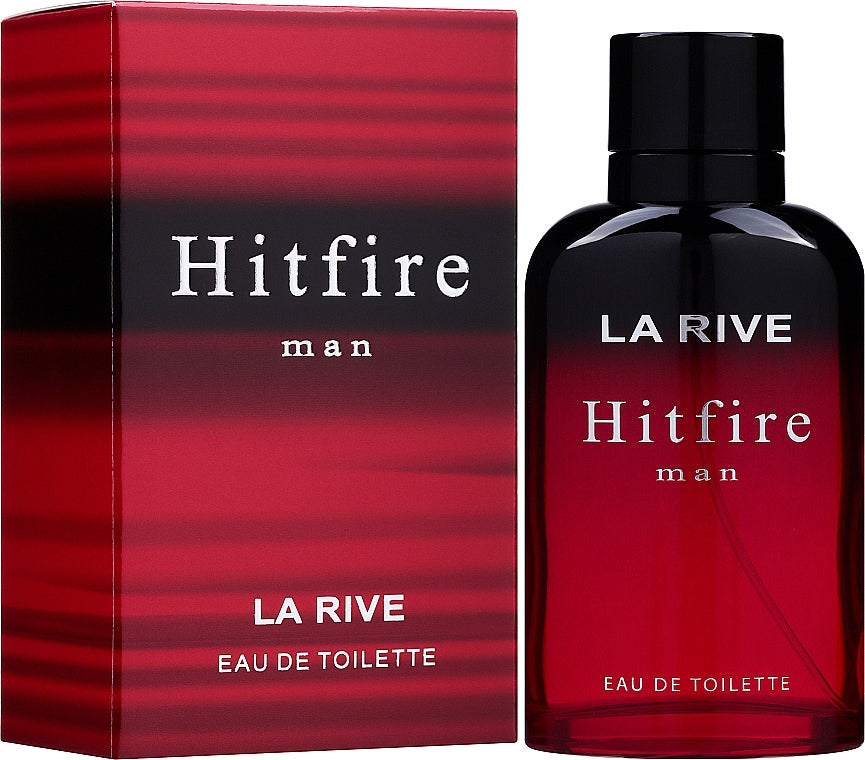 La Rive Hitfire Man Men's Eau de Toilette, 90 mL
