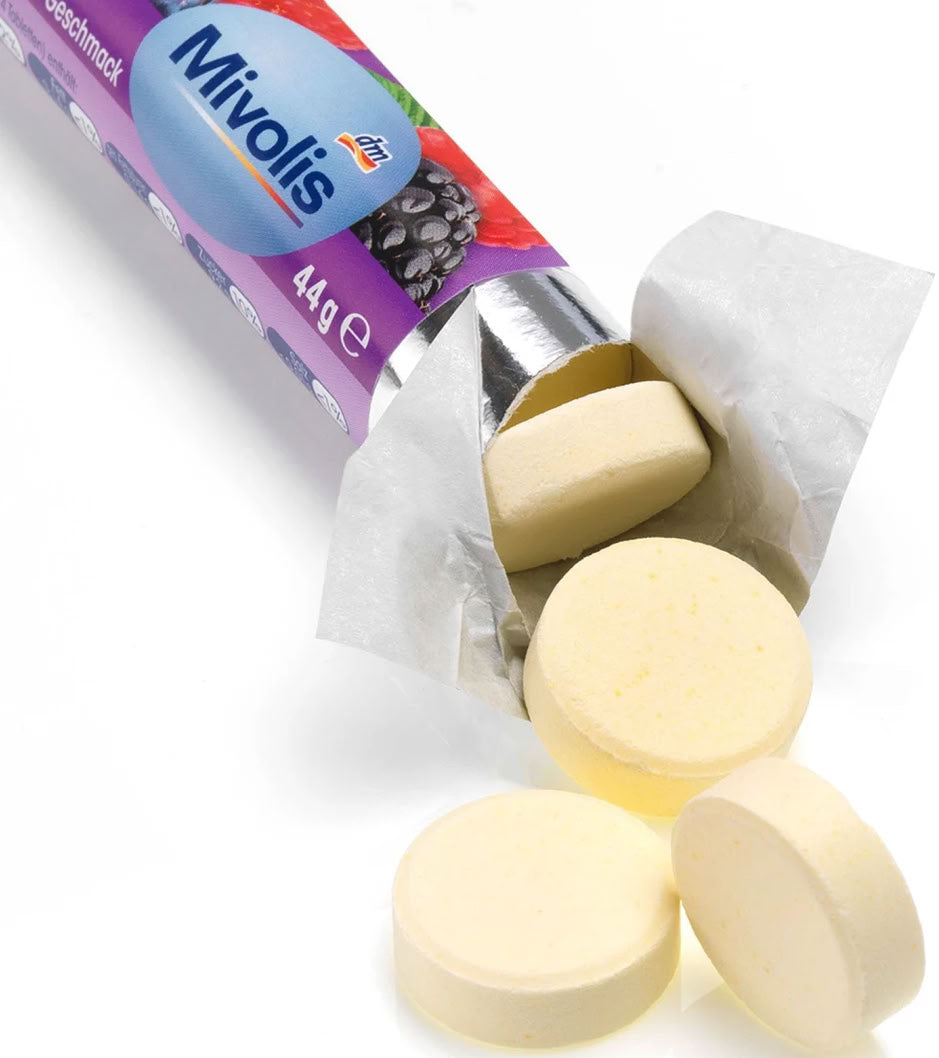 Mivolis Forest Berry-Flavored Glucose Tablets, 44 g - Image 3