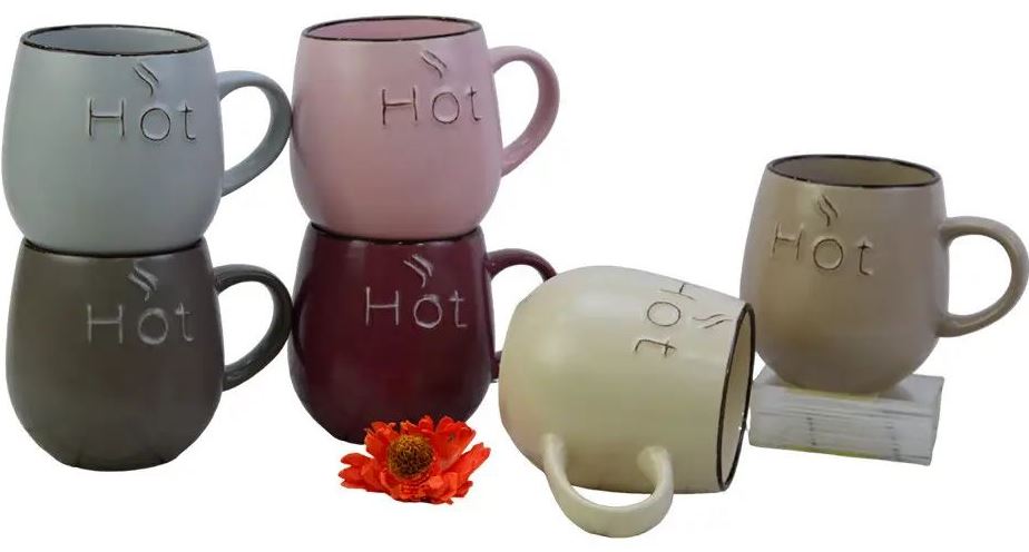 Vittora VT-C-96500 Aromatic Lunch Ceramic Mug, 500 mL
