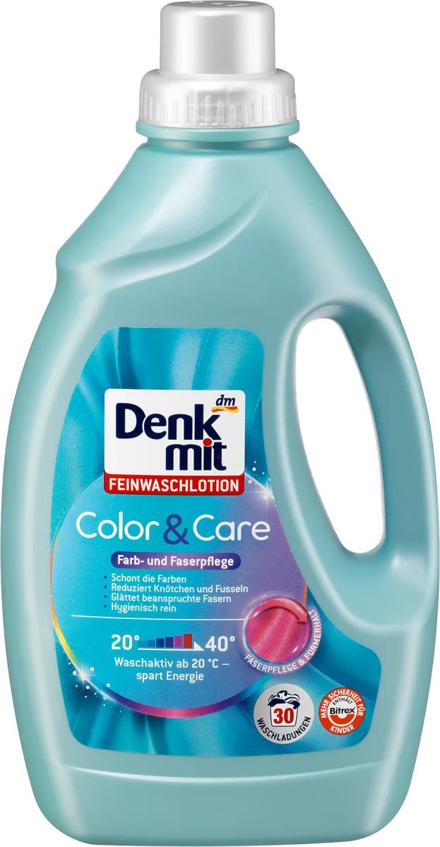 Denkmit Color & Care Laundry Detergent Gel, 30 Loads, 1.5 L - Image 3
