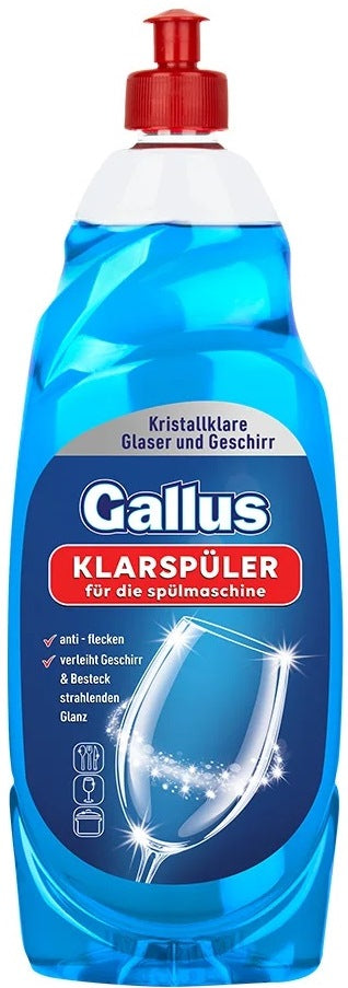 Gallus Dishwasher Rinse Aid, 850 mL