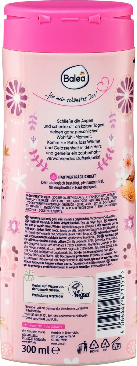 Balea Times Magic Winter Shower Cream Gel, 300 mL - Image 3
