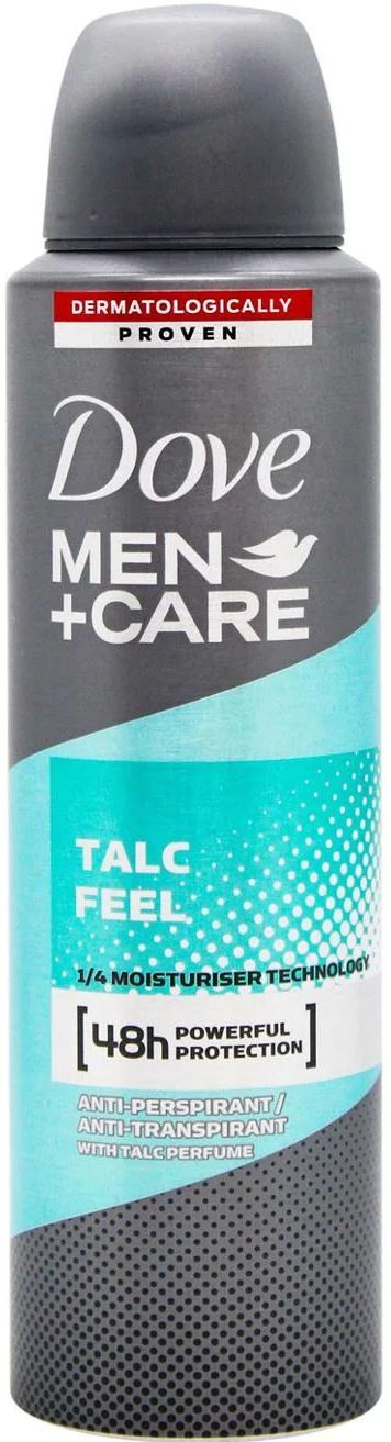 Dove Men's Talc Sensation Aerosol Antiperspirant, 150 mL