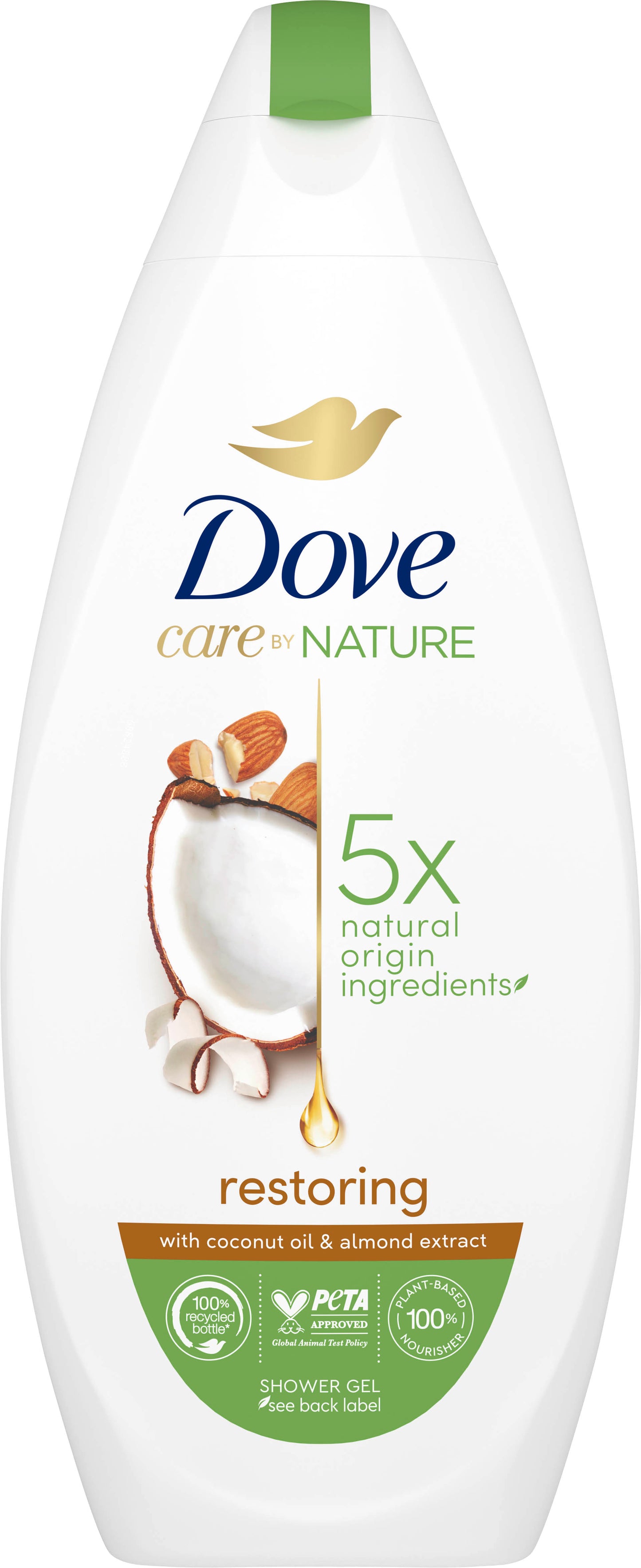 Dove Restoring Shower Gel, 225 mL