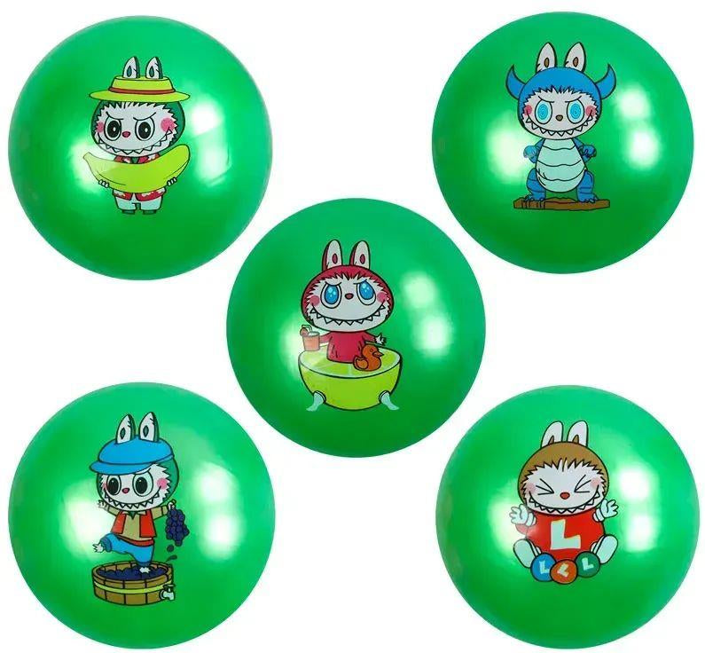 S70962 Labubu Rubber Ball, 18 cm, Assorted - Image 3