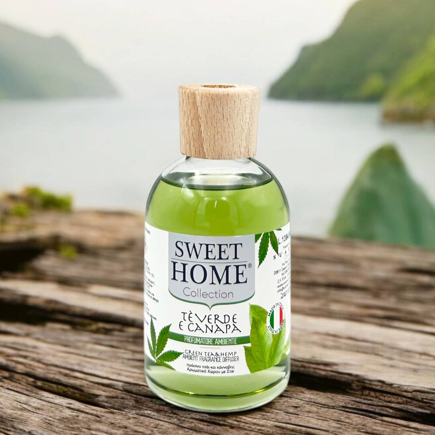 Sweet Home Green Tea & Hemp Home Fragrance, 100 mL - Image 3