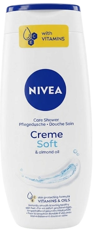 Nivea Women's Shower Gel Creme Soft, 250 mL