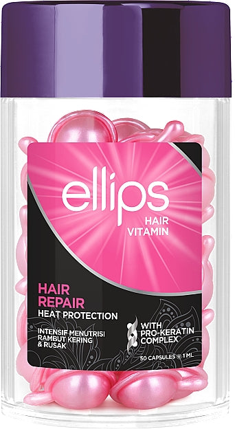 Ellips Hair Repair Vitamin Hair Capsules with Pro-Keratin Complex, 50 pcs
