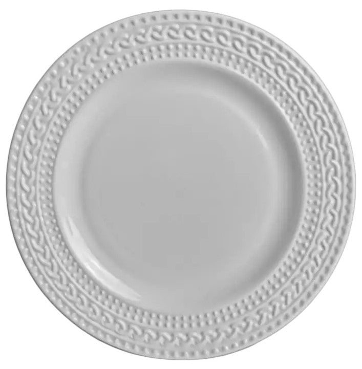 Vittora V-190ET Blanco Ethno Dessert Plate, 190 mL