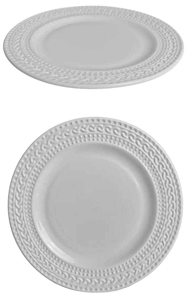Vittora V-190ET Blanco Ethno Dessert Plate, 190 mL - Image 2