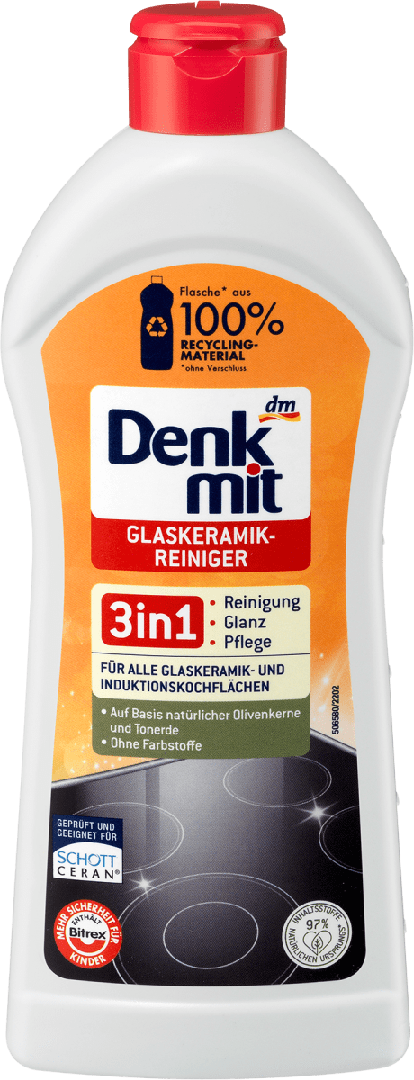 Denkmit Glass-Ceramic Surface Cleaner, 300 mL