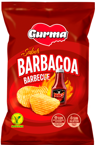 Gurma Barbecue Potato Chips, 110 g