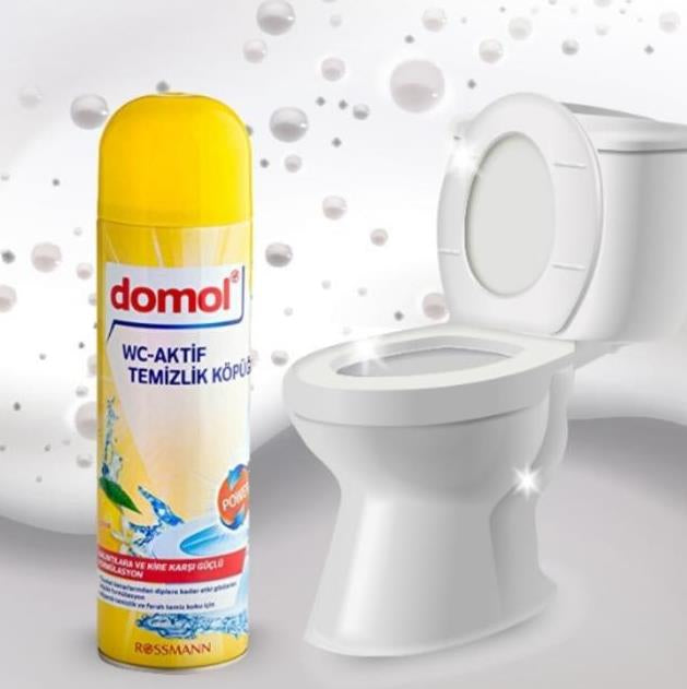 Domol Citrus Toilet Cleaning Foam, 500 mL - Image 2