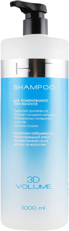 Hair Trend 3D Volume Shampoo for Combination Hair, 1 L