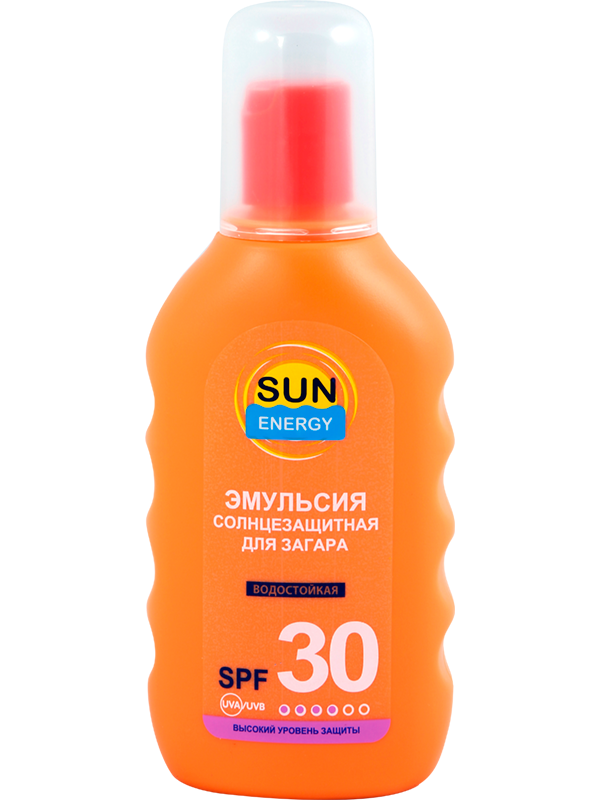 Sun Energy Tanning Emulsion SPF 30, 150 mL