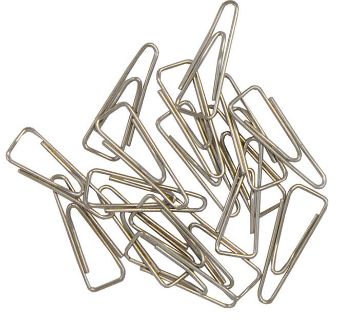 Economix 41001 Triangular Metal Paper Clips, 100 pcs - Image 4