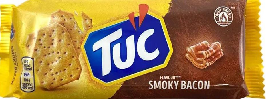 Tuc Bacon-Flavored Salted Crackers, 100 g