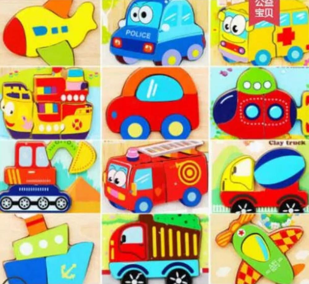 S75587 Wooden Frame Insert Puzzle