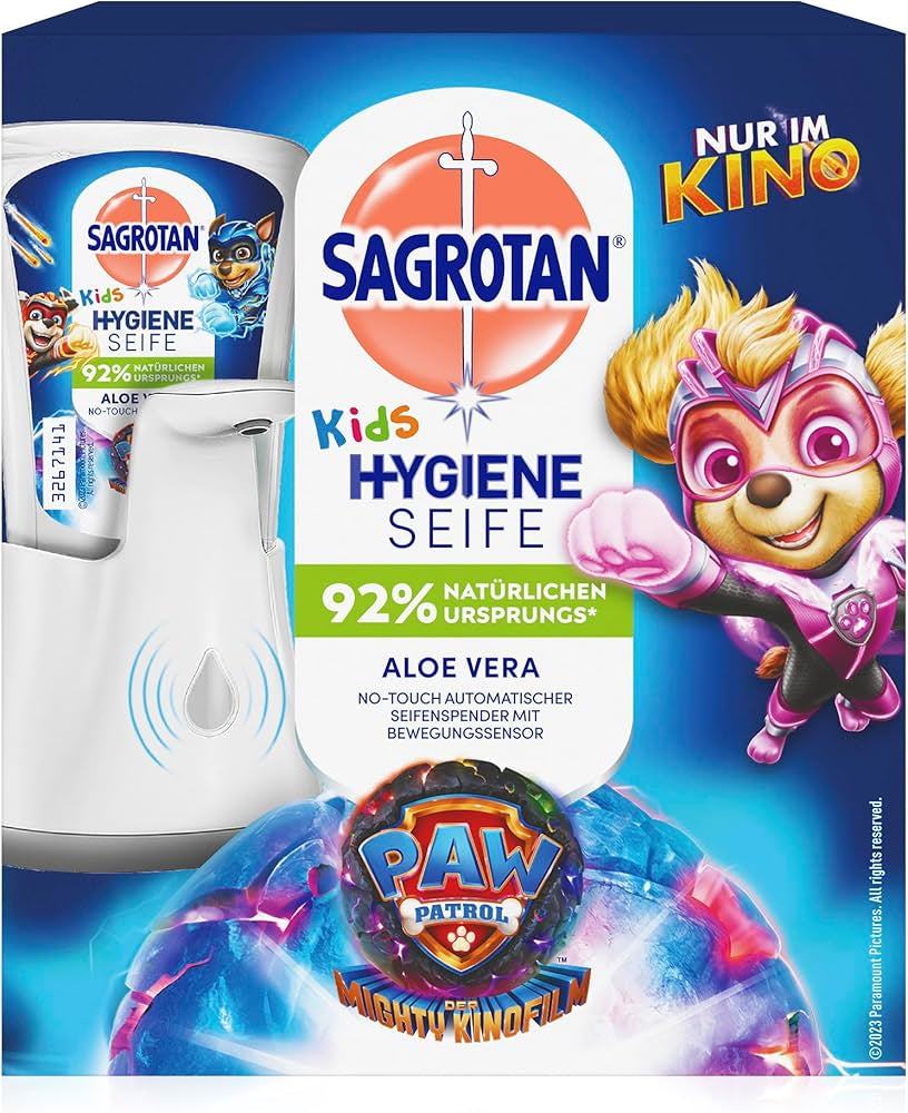 Sagrotan No Touch Kids Automatic Soap Dispenser with Refill