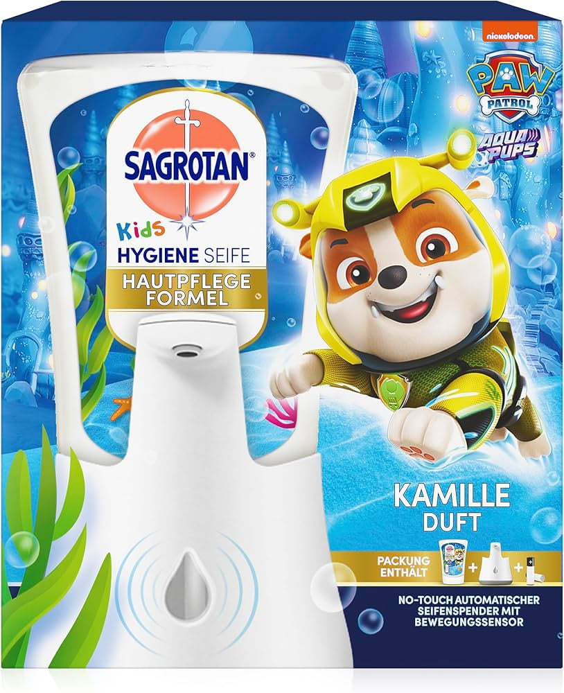 Sagrotan No Touch Kids Automatic Soap Dispenser with Refill - Image 2