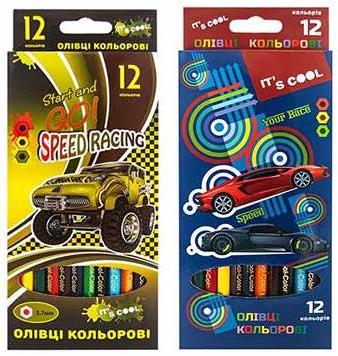 Marco 215/12 It's Cool Boys' Colored Pencil Set, 12 Colors