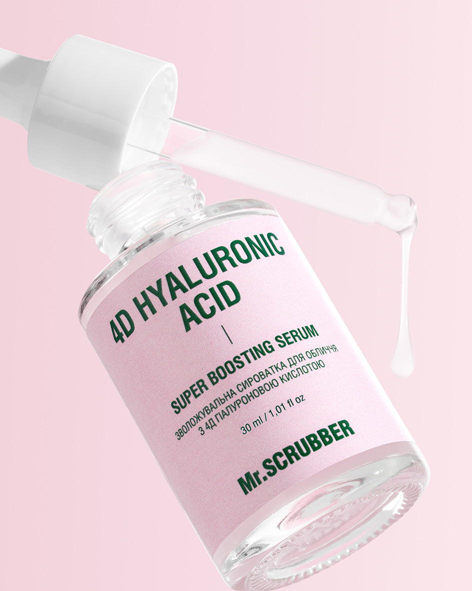 Mr. Scrubber 4D Hyaluronic Acid Moisturizing Facial Serum, 30 mL - Image 2