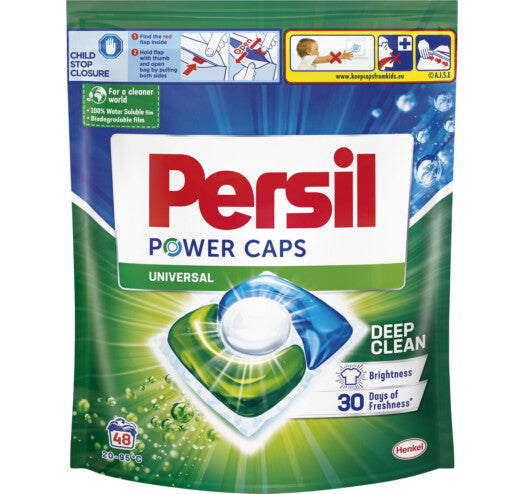 Persil Power Caps Universal Laundry Pods, 48 pcs, Priced per Piece