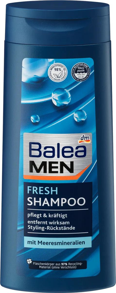 Balea Men Fresh Shampoo, 300 mL