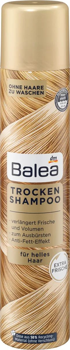 Balea Dry Shampoo for Light Hair, 200 mL