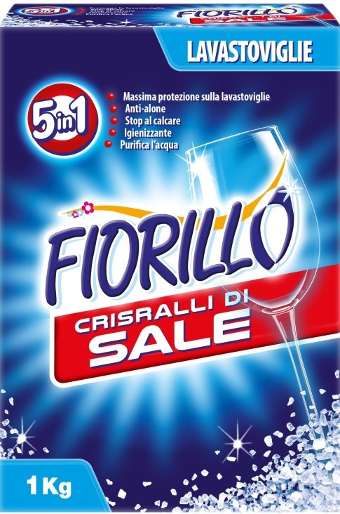 Fiorillo 5-in-1 Dishwasher Salt, 1 kg
