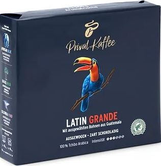 Tchibo Privat Kaffee Latin Grande Ground Coffee, 250 g (Price per 1 Pack)