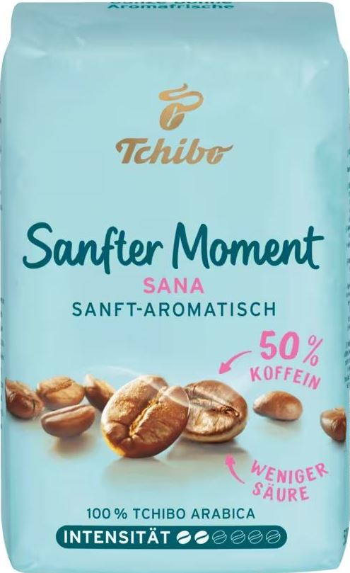 Tchibo Gentle Moment Whole Bean Coffee, 500 g