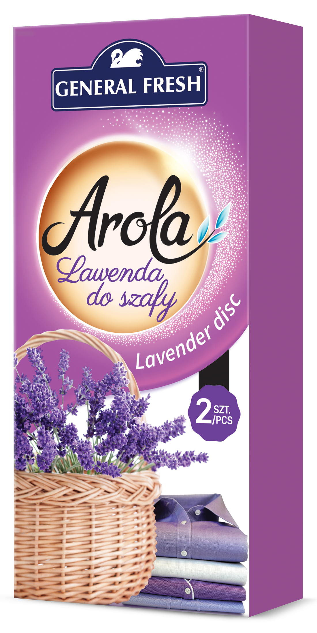 General Fresh Arola Lavender Moth Repellent, 2 pcs