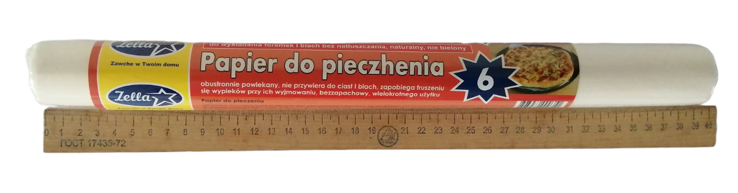 Zella Wide Silicone-Coated Parchment Paper, 6 m - Image 2