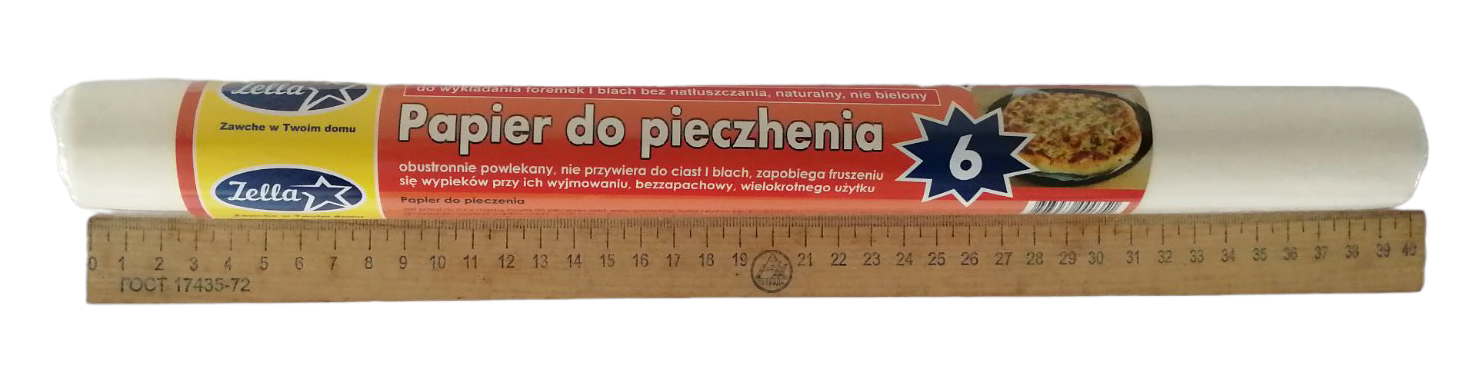 Zella Wide Silicone-Coated Parchment Paper, 6 m - Image 2