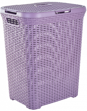 Aleana Rattan 122098 Laundry Basket, Assorted Colors, 45 x 35 x 55 cm, 50 L