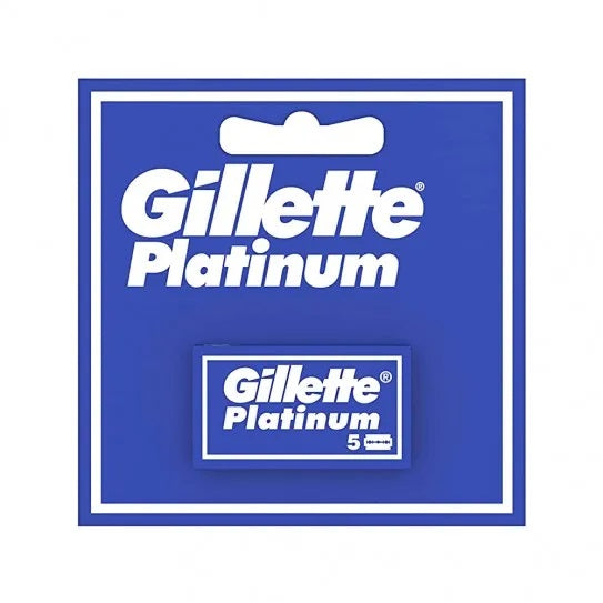 Gillette Platinum Double-Edge Razor Blades, 5 pcs - Image 3