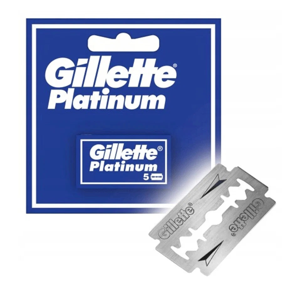 Gillette Platinum Double-Edge Razor Blades, 5 pcs - Image 4