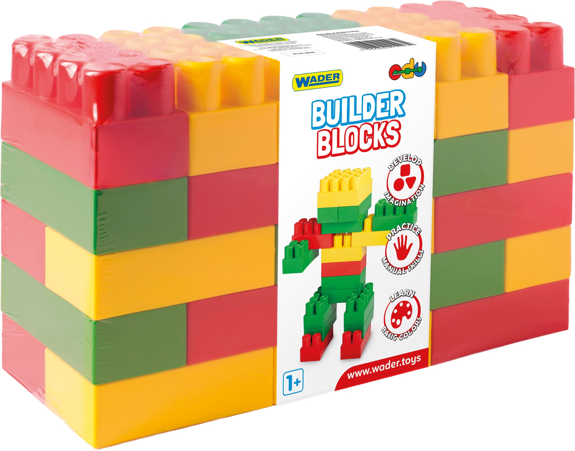 Wader Builder Blocks 41585 Building Set, 30 Pieces