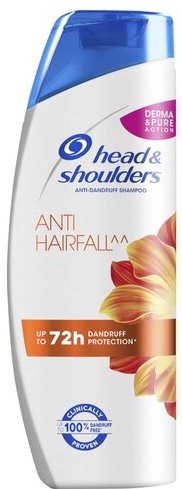 Anti-Dandruff Head & Shoulders Anti-Hair Loss Shampoo, 400 mL - Image 2