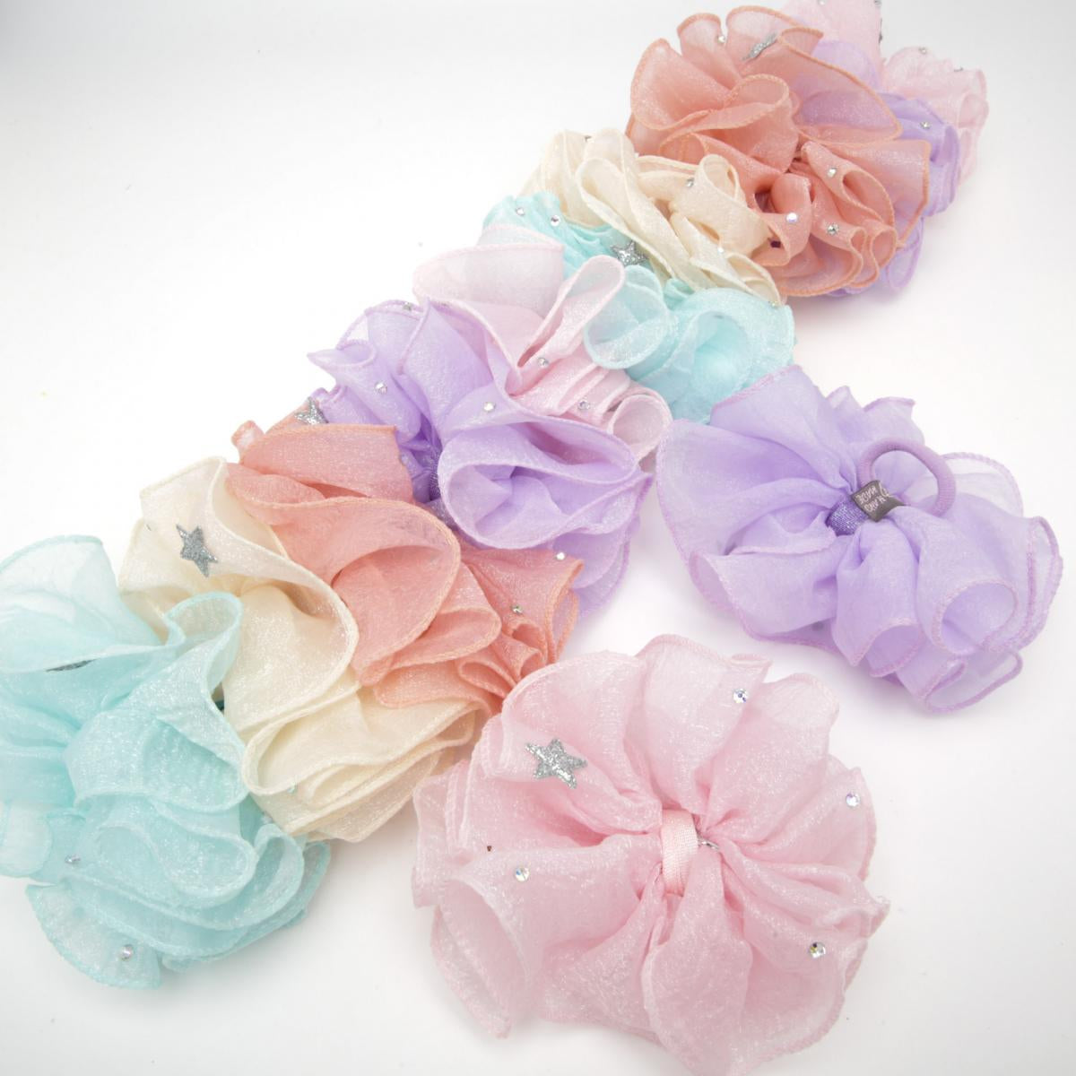 6-4158 Kids' Bow Hair Tie, 12 x 10 cm (Price per 1 pc)