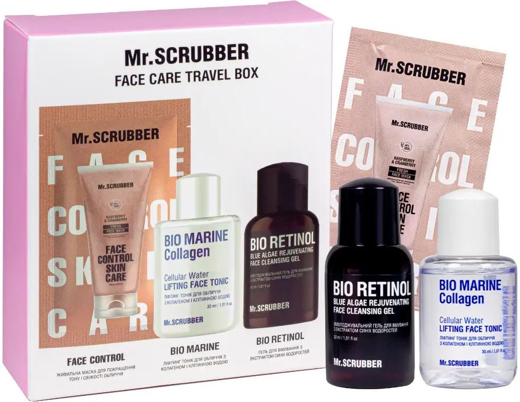 Mr. Scrubber Travel Box Women's Gift Set