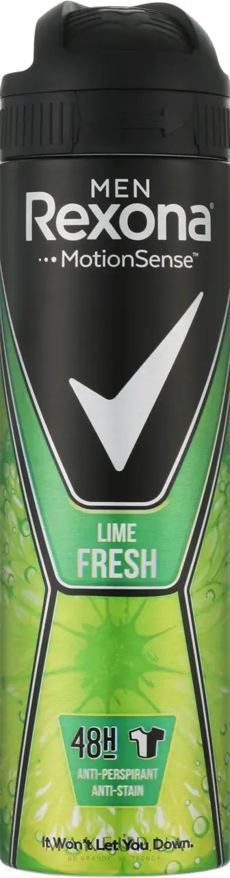 Rexona Lime Fresh Men's Antiperspirant Deodorant Spray, 150 mL