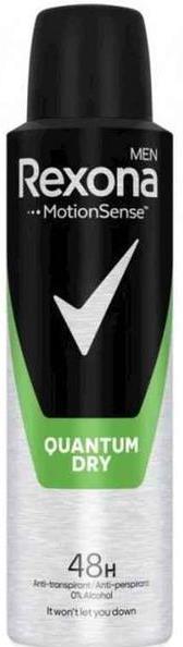 Rexona Quantum Dry Men's Antiperspirant Deodorant, 150 mL